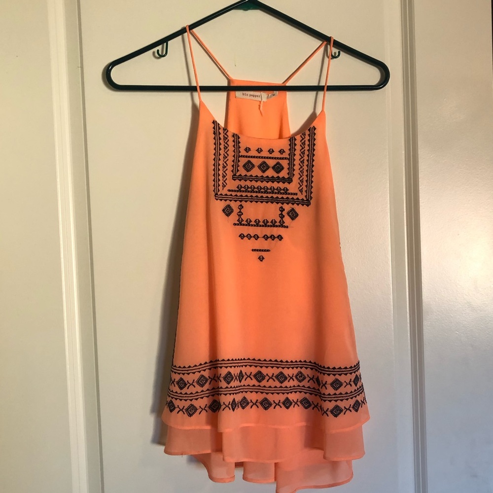 Blu Pepper Coral Summer Tank